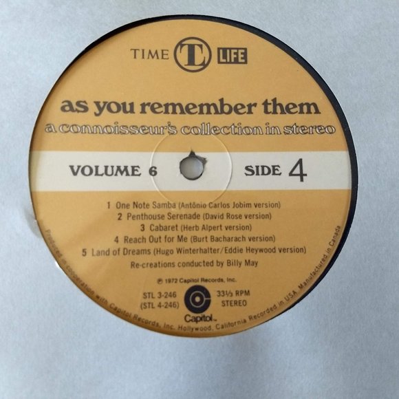 Vintage 70s Time/Life V.6 great instrumental collection - Picture 3 of 4